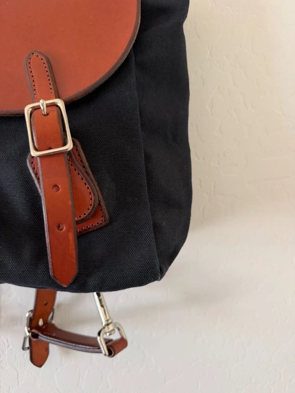 Rebecca Ray Equus Backpack - Black and Brown